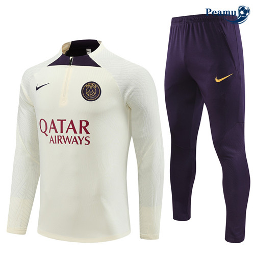 Peamu - Maillot foot Survetement Player PSG Enfant Jaune 2023/24 prix