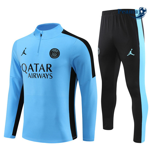 Peamu - Maillot foot Survetement PSG Bleu 2023/24 grossiste