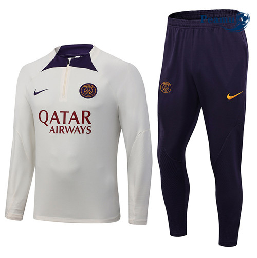 Peamu - Maillot foot Survetement PSG Gris 2023/24 discout