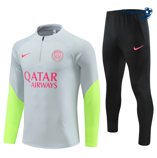 Peamu - Maillot foot Survetement PSG Gris 2023/24 prix