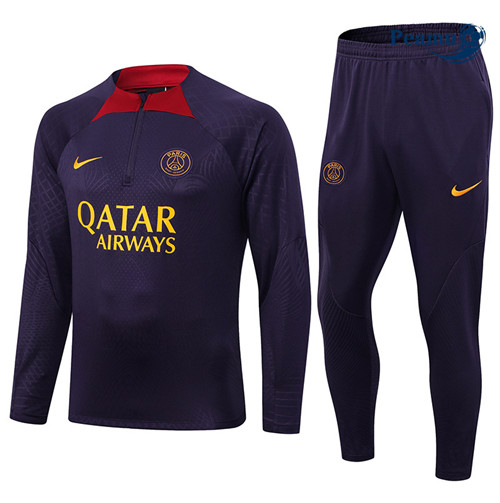 Peamu - Maillot foot Survetement PSG Violet 2023/24 prix