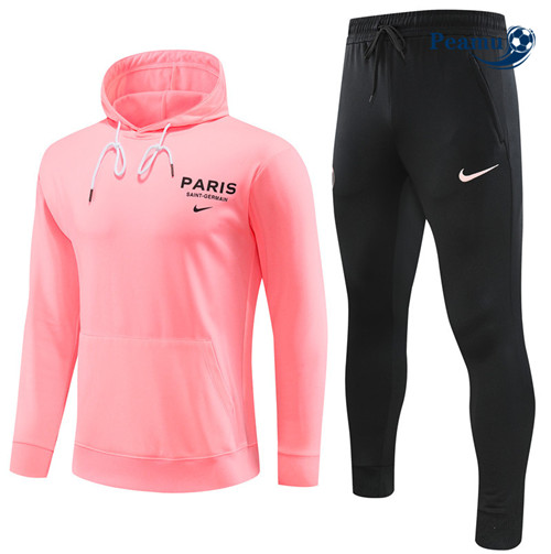 Peamu - Maillot foot Survetement PSG à capuche Rose 2023/24 Outlet