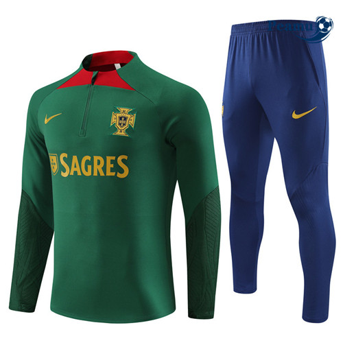 Peamu - Maillot foot Survetement Portugal Vert 2023/24 discout