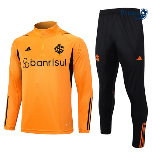 Peamu - Maillot foot Survetement SC Internacional Orange 2023/24 Original