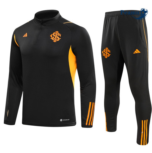 Peamu - Maillot foot Survetement SC Internacional Noir 2023/24 grossiste