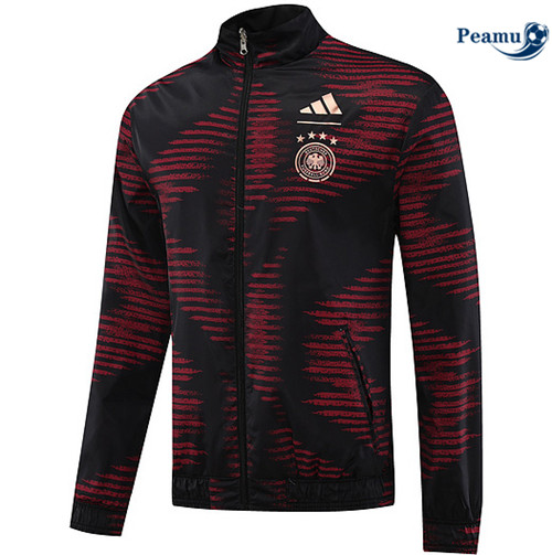 Peamu - Maillot foot Coupe Vent Allemagne Noir 2023/24 Paris