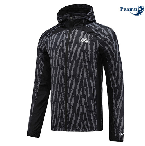 Peamu - Maillot foot Coupe Vent American Gris 2023/24 personnalisé