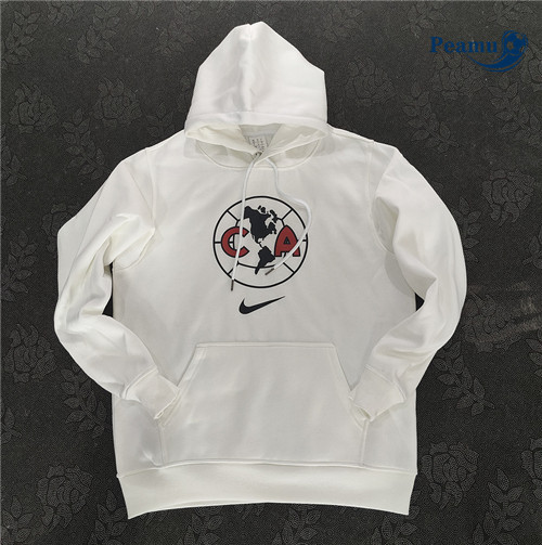 Peamu - Maillot foot Sweatshirt à capuche American Blanc 2023/24 Original