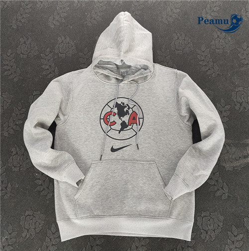 Peamu - Maillot foot Sweatshirt à capuche American Gris 2023/24 Outlet
