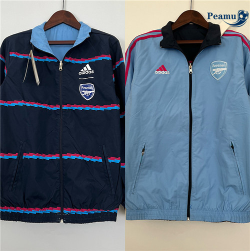 Peamu - Maillot foot Coupe Vent Arsenal Bleu 2023/24 Paris