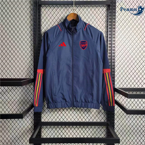 Peamu - Maillot foot Coupe Vent Arsenal Bleu 2023/24 discout