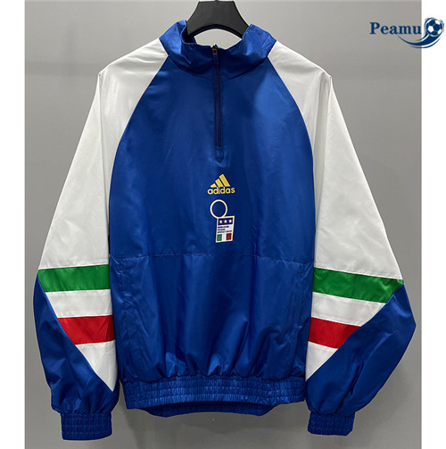 Peamu - Maillot foot Coupe Vent Italie Bleu 2023/24 Paris