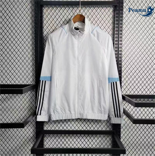 Peamu - Maillot foot Coupe Vent Manchester United Blanc 2023/24 prix