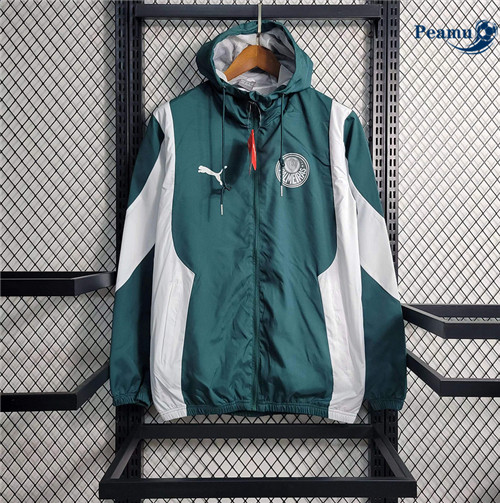 Peamu - Maillot foot Coupe Vent Palmeiras Vert 2023/24 discout
