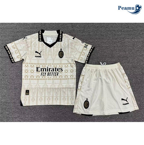 Maillot foot AC Milan Enfant 4th Blanc 2023-2024