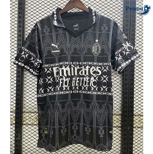 Maillot foot AC Milan 4th Noir 2024