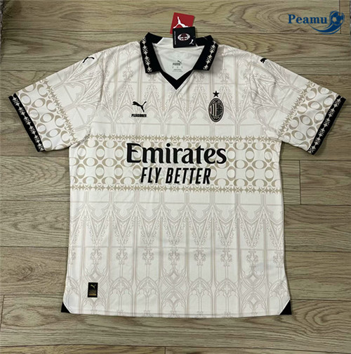 Maillot foot AC Milan 4th jaune 2024