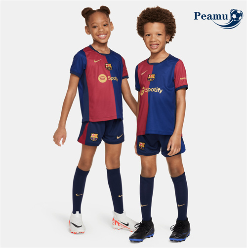 Maillot foot Barcelone Enfant Domicile 2024-2025