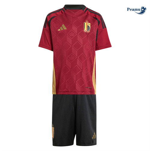 Maillot foot Belgique Enfant Domicile 2024-2025