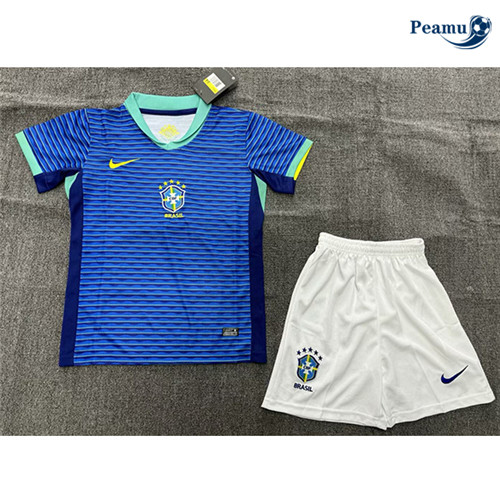 Maillot foot Brésil Enfant Exterieur 2024-2025