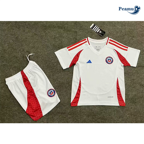 Maillot foot Chile Enfant Exterieur 2024-2025