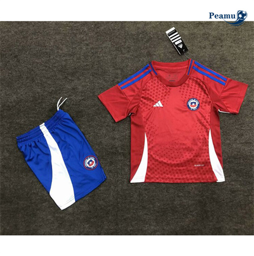 Maillot foot Chile Enfant Domicile 2024-2025