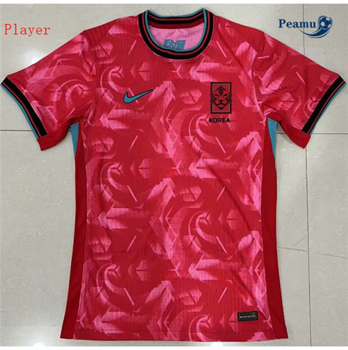 Maillot foot Corée Player rouge 2024-2025