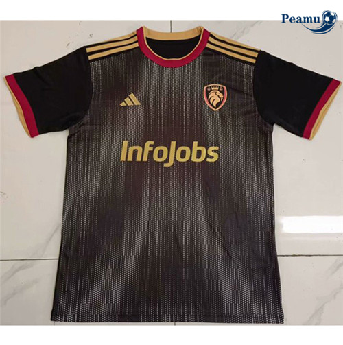 Maillot foot Lion Noir 2024-2025