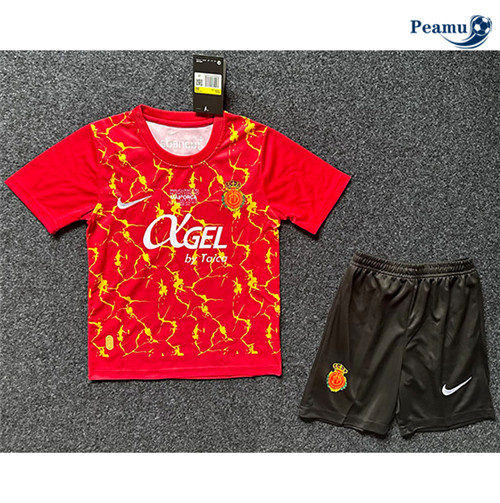 Maillot foot Mallorca Enfant rouge 2024-2025