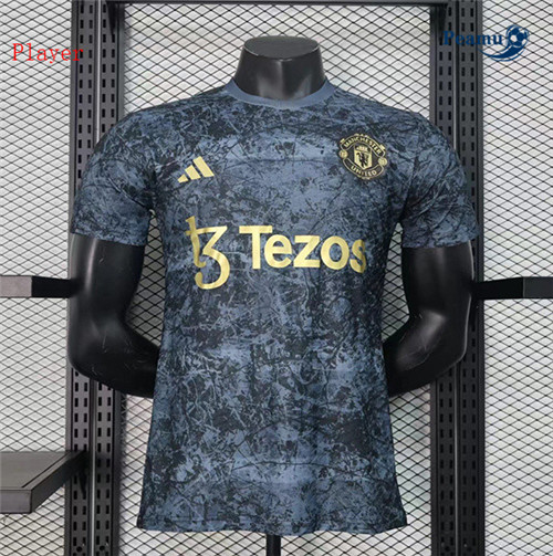 Maillot foot Manchester United Player Noir/Gris 2024-2025