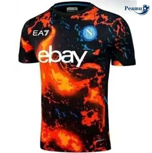Maillot foot Naples Training Orange 2024