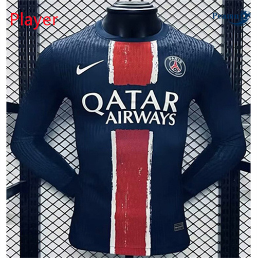 Maillot foot PSG Player Version Domicile Manche Longue 2024-2025