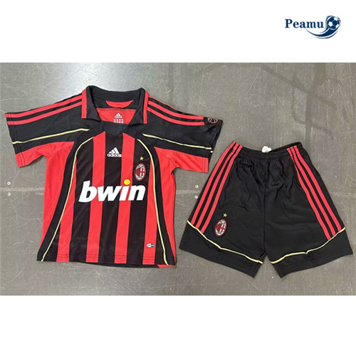 Maillot foot Rétro AC Milan Enfant Domicile 2007-08