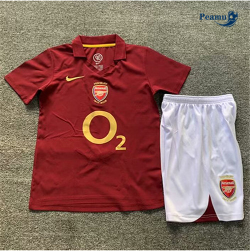 Maillot foot Rétro Arsenal Enfant Domicile 2005-06