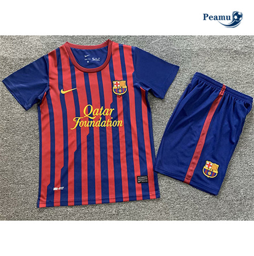 Maillot foot Rétro Barcelone Enfant Domicile 2011-12