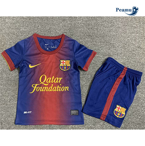 Maillot foot Rétro Barcelone Enfant Domicile 2012-13