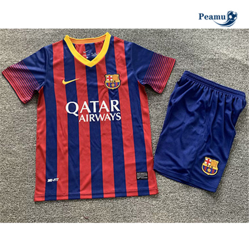 Maillot foot Rétro Barcelone Enfant Domicile 2013-14