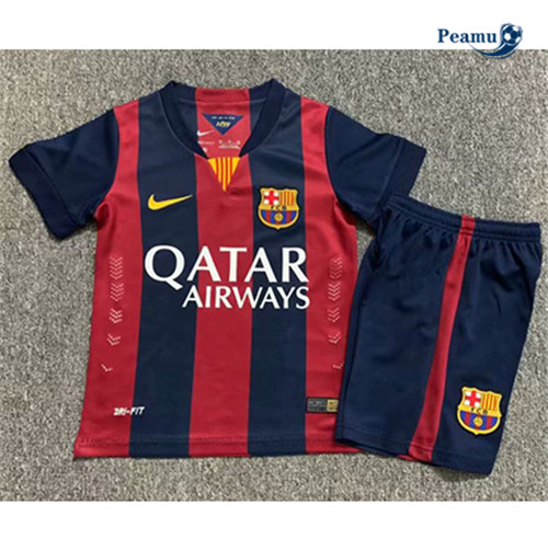 Maillot foot Rétro Barcelone Enfant Domicile 2014-15