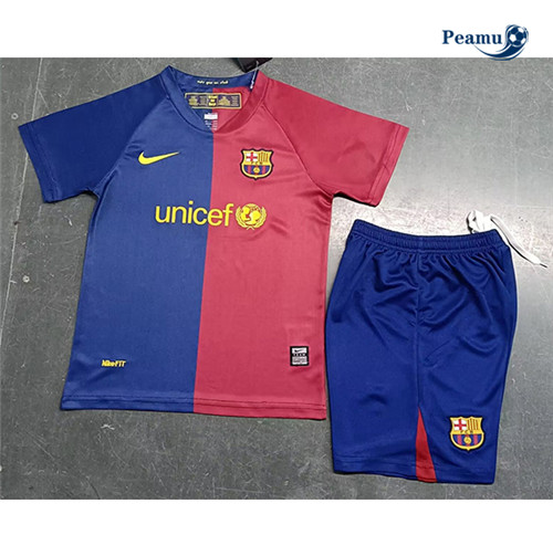 Maillot foot Rétro Barcelone Enfant Domicile 2008-09