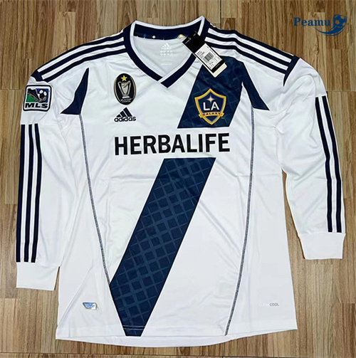 Maillot Rétro foot LA Galaxy maillot Domicile Manche Longue 2012