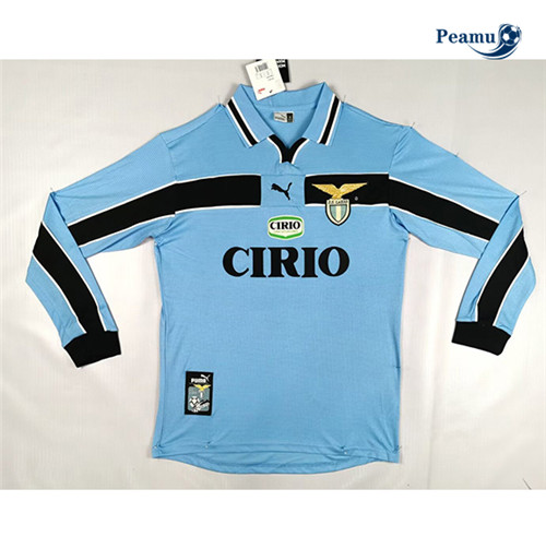 Maillot foot Rétro Lazio Domicile Manche Longue 1998-2000