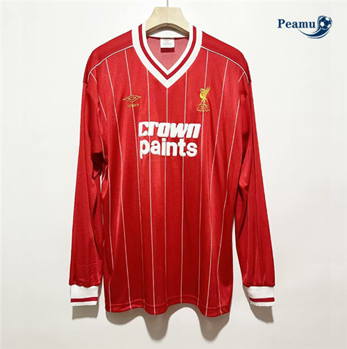 Maillot foot Rétro Liverpool Domicile Manche Longue 1982-83