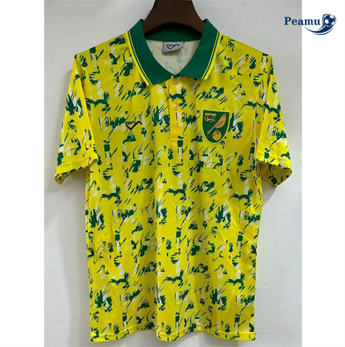 Maillot Rétro foot Norwich City Domicile 1992-94
