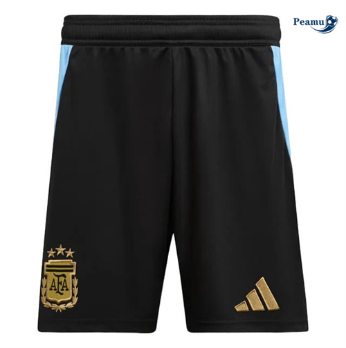 Maillot Short foot Argentine maillot Noir 2024-2025