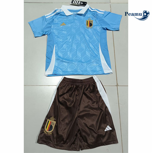 Maillot foot Belgique Enfant Exterieur 2024-2025