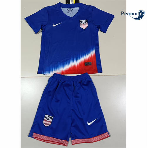 Maillot foot Etats-Unis Enfant Exterieur 2024-2025