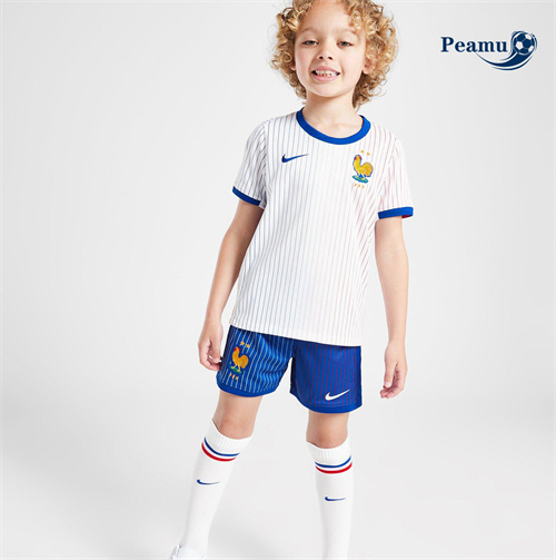 Maillot foot France Enfant Exterieur 2024-2025