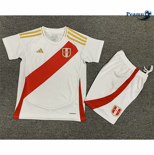 Maillot foot Pérou Enfant Domicile 2024-2025