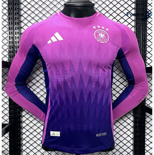 Maillot foot Allemagne Player Version Exterieur Manche Longue 2024-2025