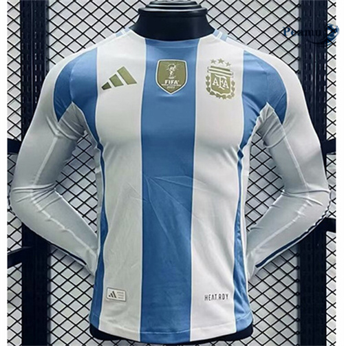 Maillot foot Argentine Player Version Domicile Manche Longue 2024-2025